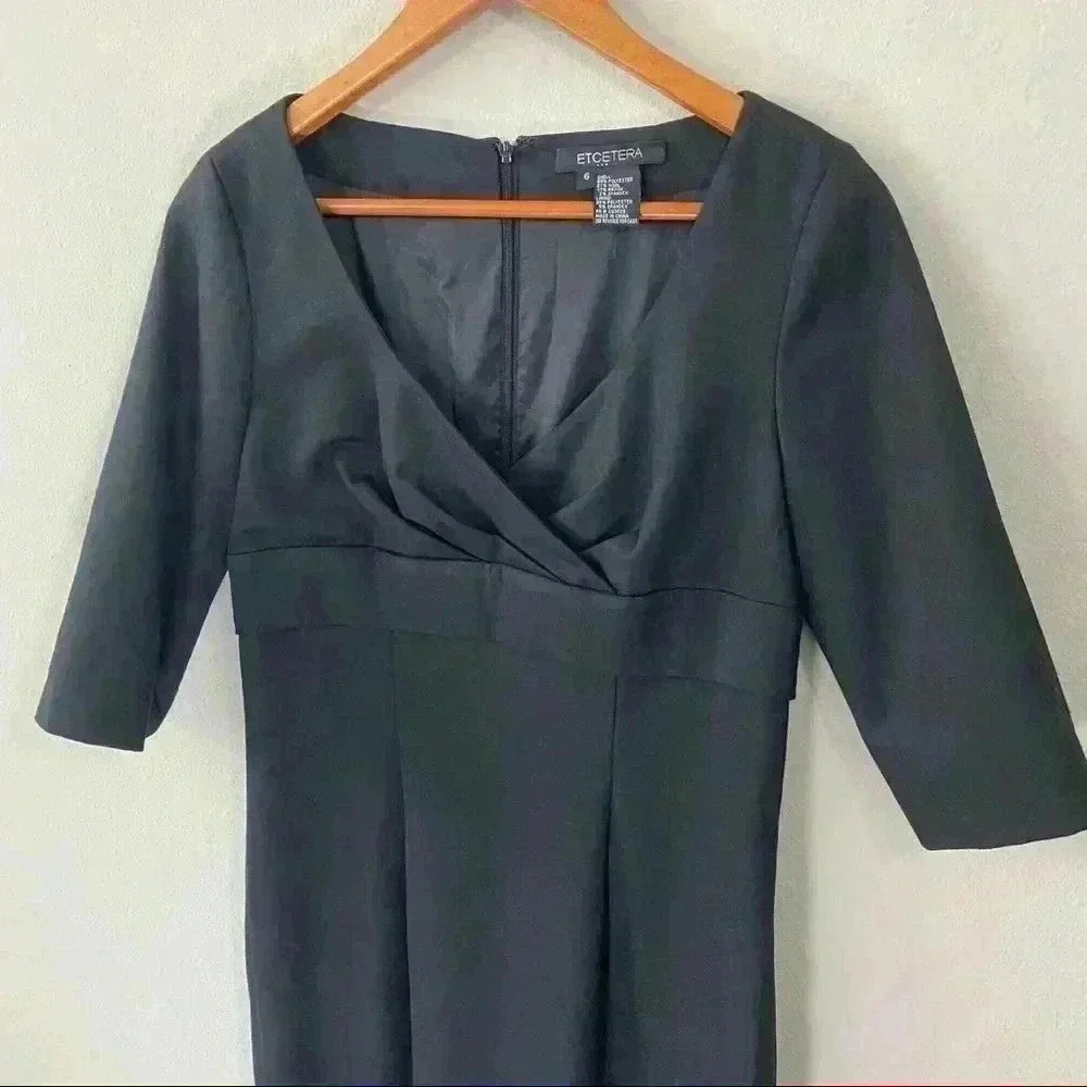 Etcetera classic black dress - Picture 2 of 3